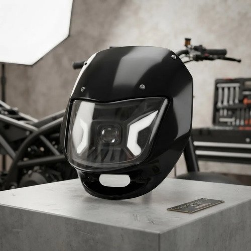 Farola Completa Led Boxer Ct 100 Carenaje Y Visor