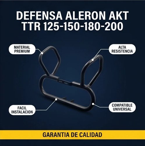 D_806942-MCO116966008256_092026-O.jpg Defensa Slider Aleron Akt Ttr 125 150 180 200 Anticaida